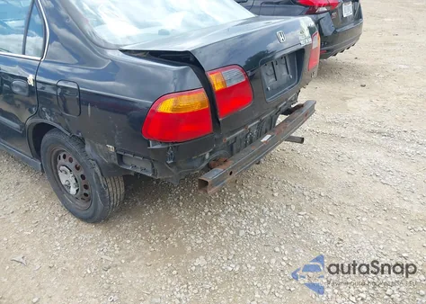 2000 Honda Civic Lx из США, поврежденный, VIN 1HGEJ6670YL017399